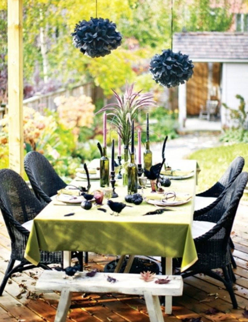 Table Decorating Ideas For Halloween Party
 Substance of Living Halloween Party Table Decorating Ideas