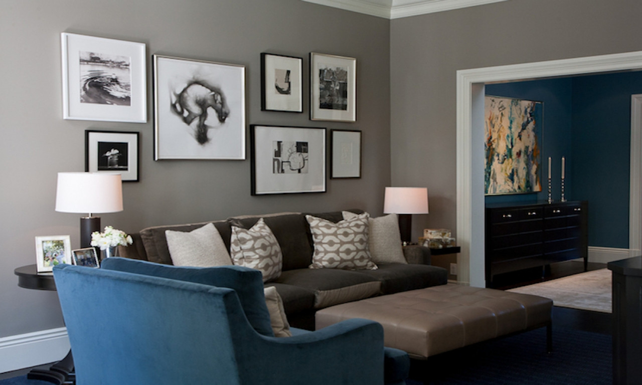 Taupe Living Room Walls
 Taupe Living Room With Dark Floors And Walls