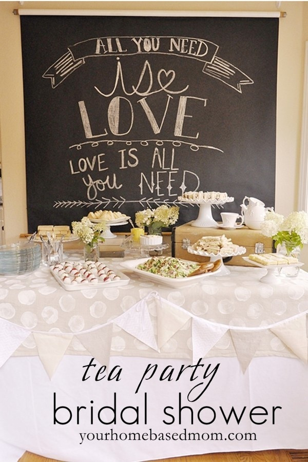 Tea Party Bridal Shower Ideas
 Tea Party Bridal Shower Theme your homebased mom