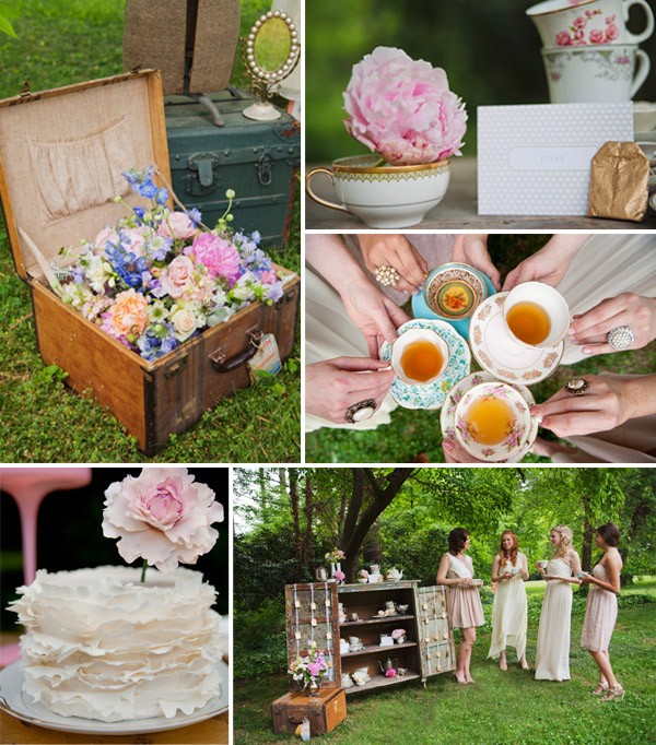Tea Party Bridal Shower Ideas
 Top 8 Bridal Shower Theme Ideas 2014 Trends
