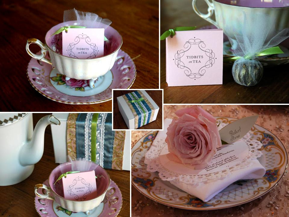 Tea Party Bridal Shower Ideas
 Organizing a Beauty Tea party