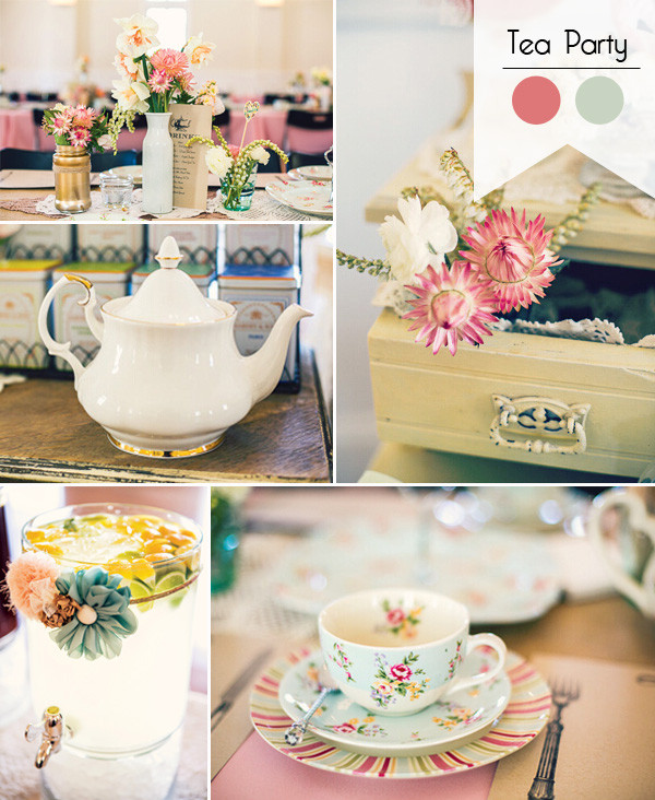 Tea Party Bridal Shower Ideas
 Great 8 Bridal Shower Theme Ideas You Will Love for 2016