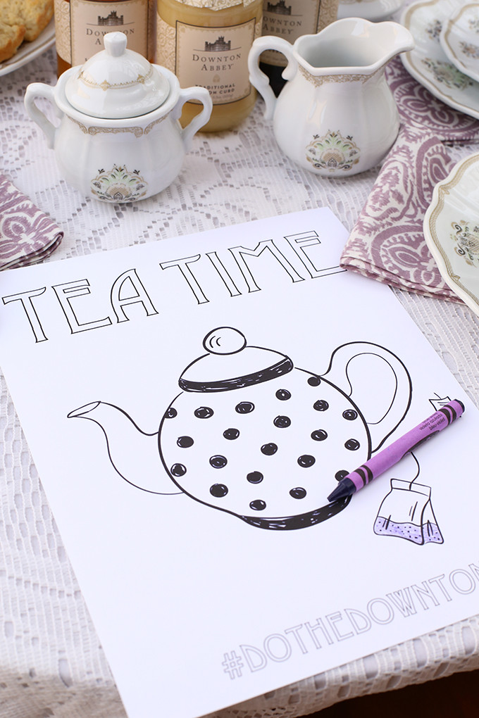 Tea Party Crafts Ideas
 Party Downton Abbey Tea Party for Kids See Vanessa Craft