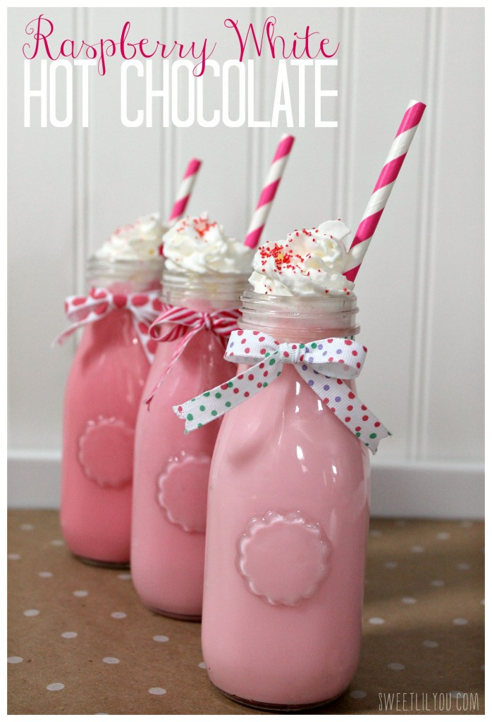 Tea Party Crafts Ideas
 Raspberry White Hot Chocolate Valentine s Day Recipe