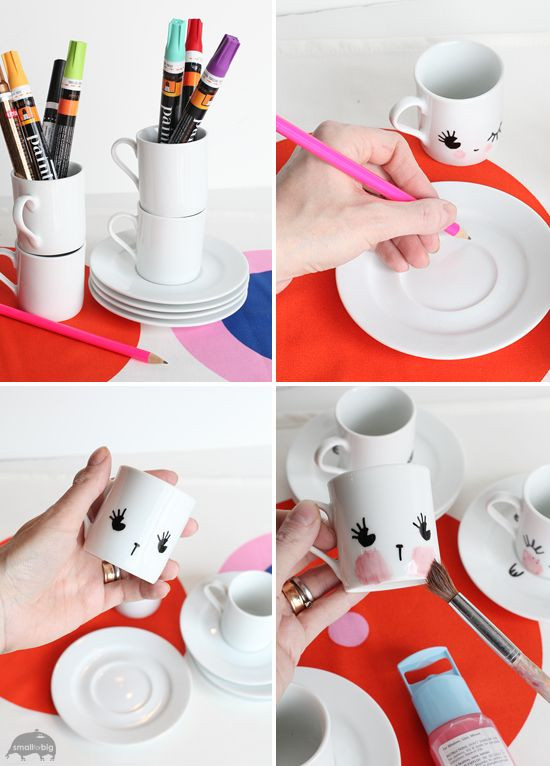 Tea Party Crafts Ideas
 everyday to extraordinary make these tea cups for your