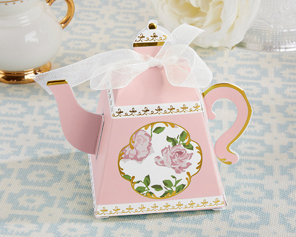 Tea Party Gift Ideas
 Pink Teapot Favor Box Tea Party Supplies