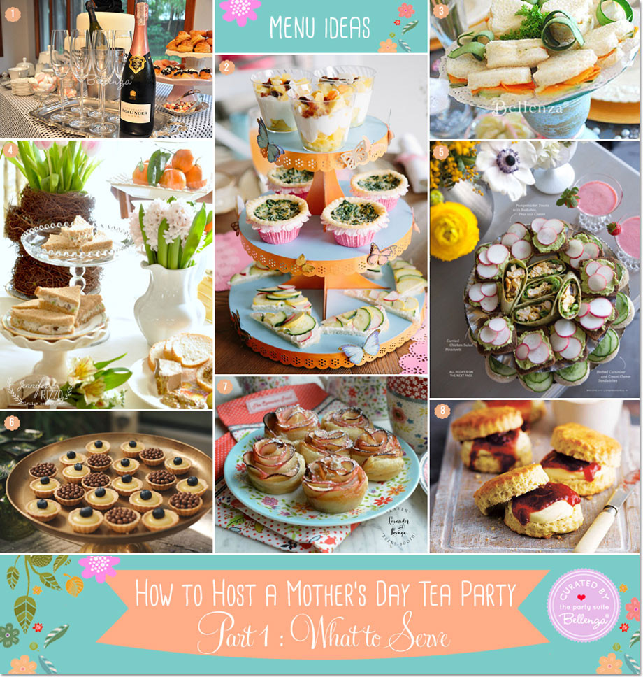 Tea Party Menu Ideas
 Simple Mother s Day Tea Party Food