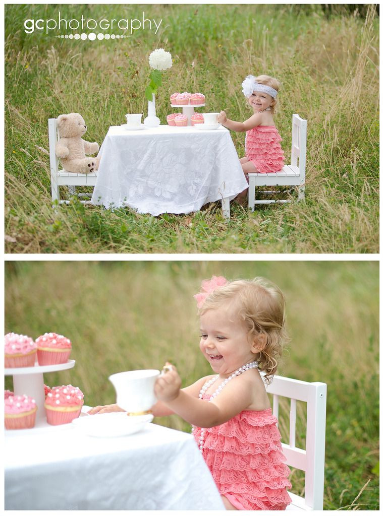 Tea Party Photoshoot Ideas
 The cuteness of this session was in overload I love