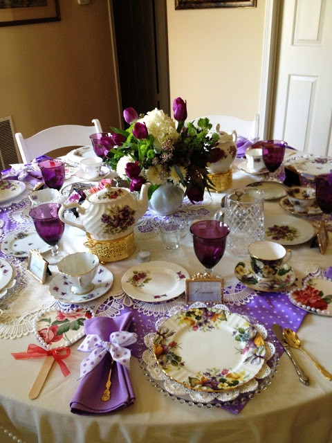 Tea Party Table Settings Ideas
 88 best images about Afternoon Tea Table Settings on