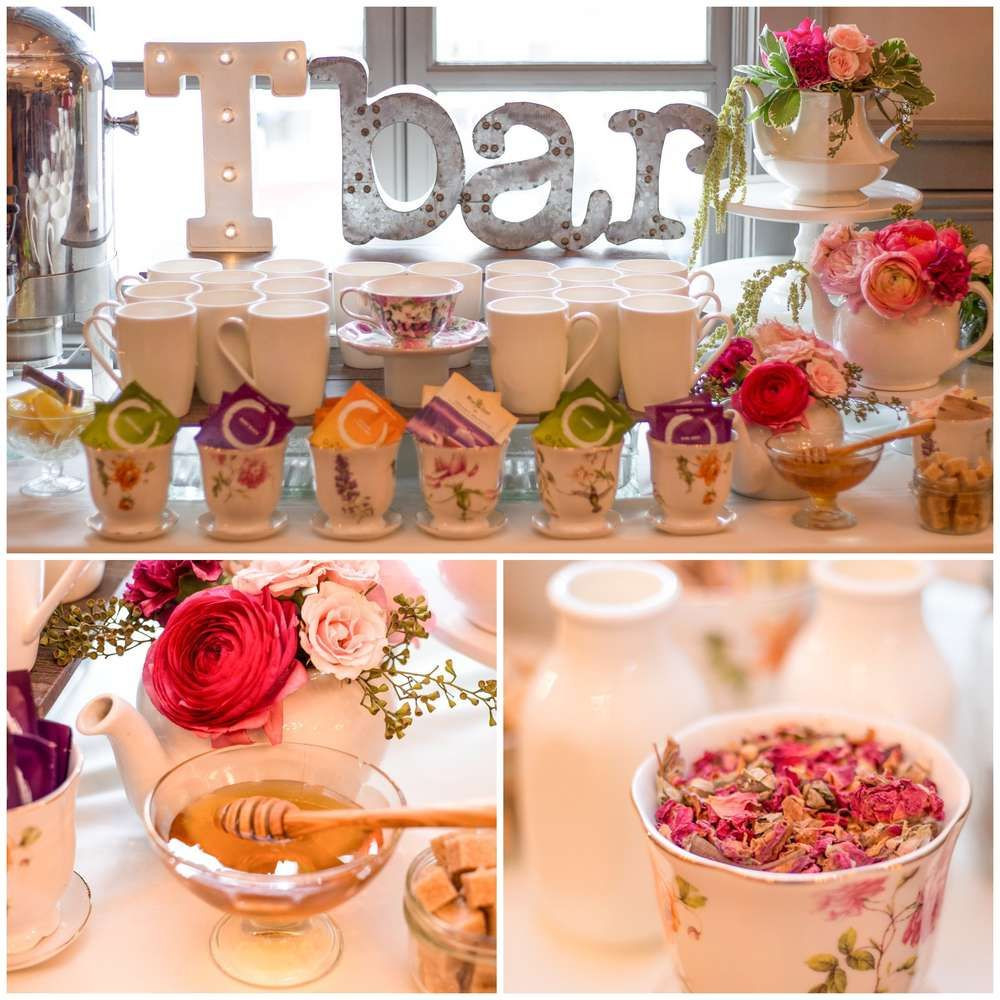 Tea Party Themed Birthday Party Ideas
 Garden tea party bridal shower party See more party planning ideas at CatchMyParty