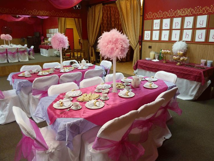 Tea Party Themed Birthday Party Ideas
 225 best American Girl Party Ideas images on Pinterest
