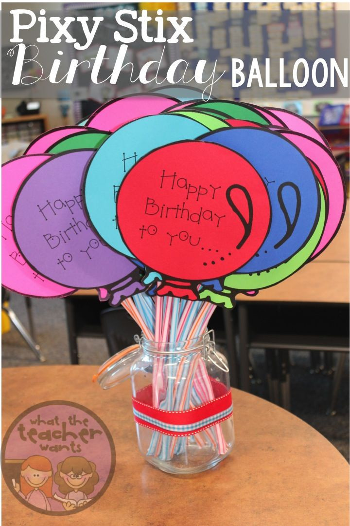 Teacher Birthday Gifts
 Student Birthdays Fun for Eli
