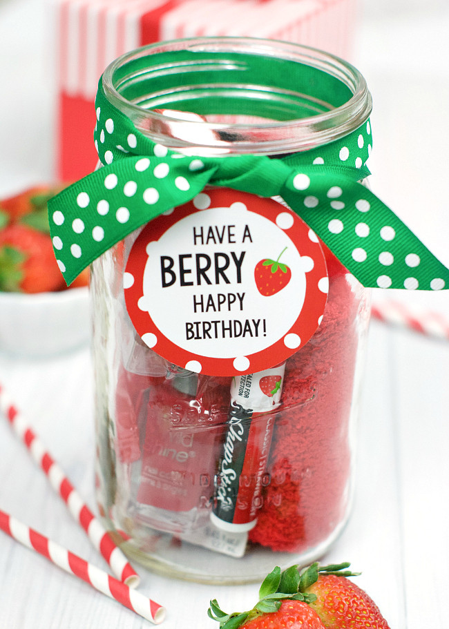 Teacher Birthday Gifts
 Berry Gift Idea for Friends or Teachers – Fun Squared