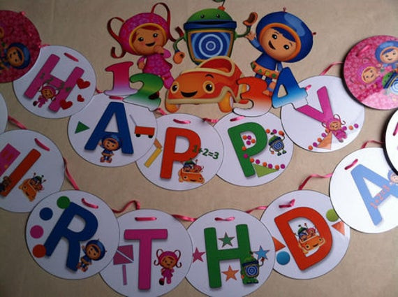 Team Umizoomi Birthday Party
 Unavailable Listing on Etsy