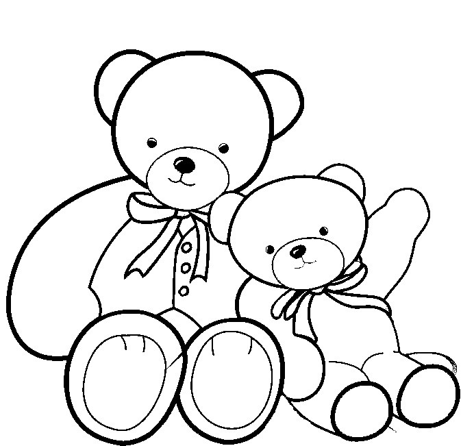 Teddy Bear Coloring Pages Free Printable
 Free Printable Teddy Bear Coloring Pages – Technosamrat