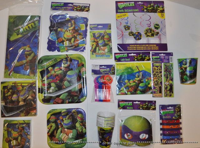Teenage Mutant Ninja Turtles Birthday Party Supplies
 NEW TEENAGE MUTANT NINJA TURTLES BIRTHDAY PARTY SUPPLIES