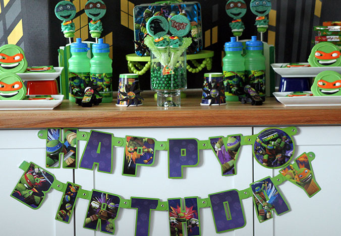 Teenage Mutant Ninja Turtles Birthday Party Supplies
 Teenage Mutant Ninja Turtles Birthday Party Ideas