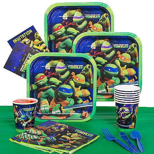 Teenage Mutant Ninja Turtles Birthday Party Supplies
 Teenage Mutant Ninja Turtles Party Supplies pack 24 guest