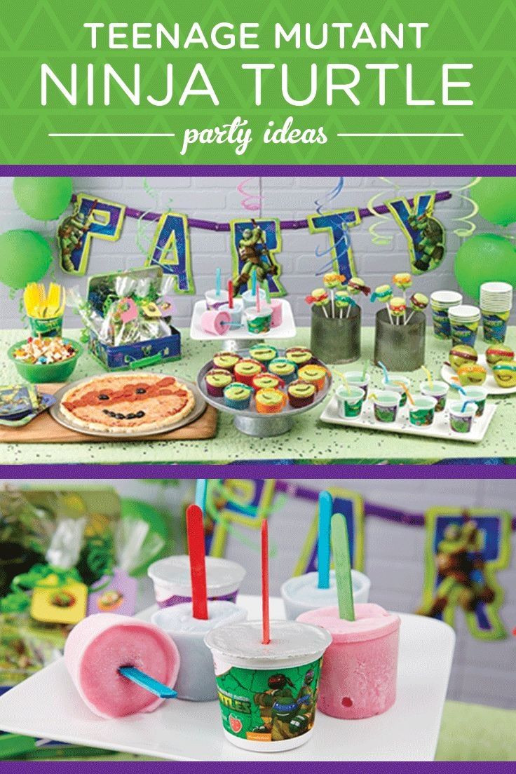 Teenage Mutant Ninja Turtles Birthday Party Supplies
 Teenage Mutant Ninja Turtles Party Theme s