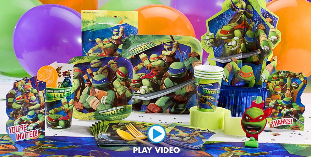 Teenage Mutant Ninja Turtles Birthday Party Supplies
 Teenage Mutant Ninja Turtles Party Supplies Ninja Turtle