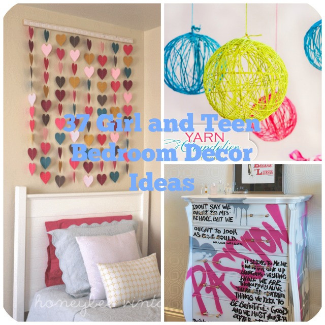 Teenage Room Decor DIY
 37 DIY Ideas for Teenage Girl s Room Decor