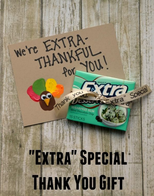 Thank Gift Ideas
 An Extra Special Thank You Gift