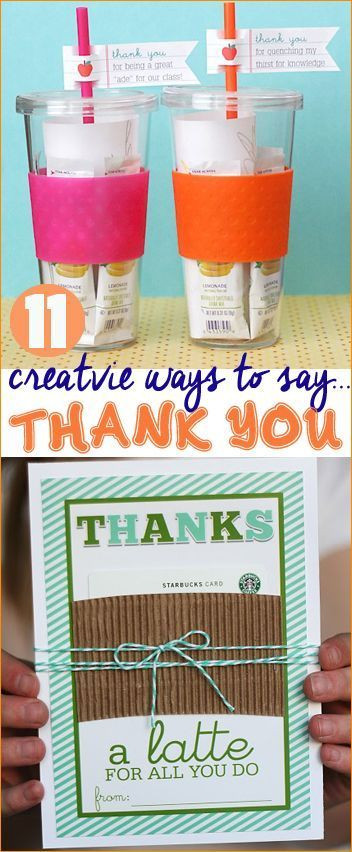 Thank Gift Ideas
 Creative Ways to Say Thank You Gift Ideas