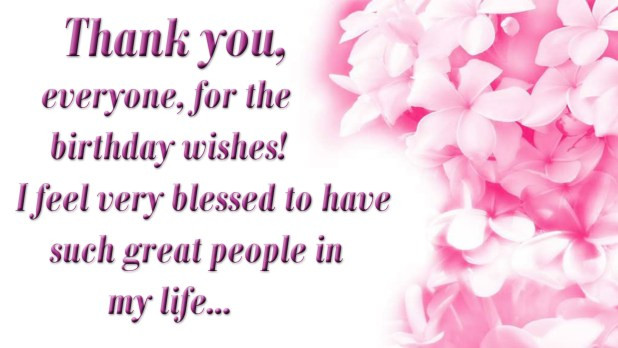 Thank You Everyone For The Birthday Wishes Quotes
 Thank You Image For Birthday Wishes We Need Fun