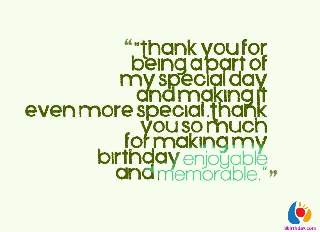 Thank You Everyone For The Birthday Wishes Quotes
 28 Beautiful Birthday Thank You Wishes and Messages with