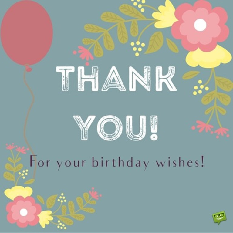 Thank You For All Birthday Wishes
 Quotes about Birthday thank you 27 quotes