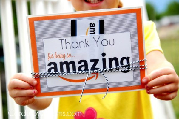 Thank You Gift Card Ideas
 35 Amazing Teacher Appreciation Ideas Gifts and