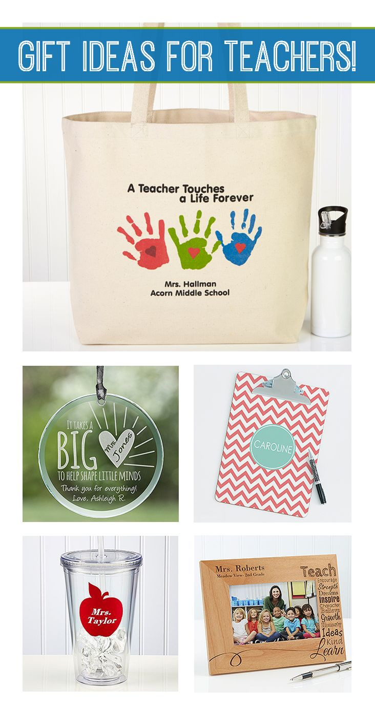 Thank You Gift Ideas For Teachers
 LOVE These personalized teacher t ideas They have tons