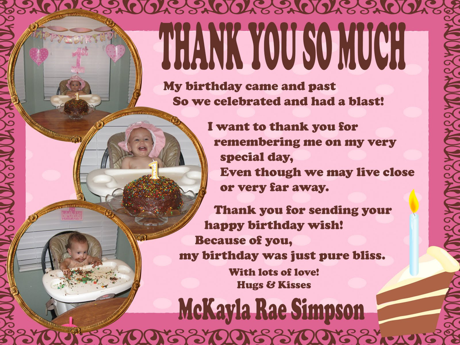 Thank You Quotes For Birthday
 Happy Birthday Thank You Quotes QuotesGram