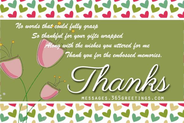 Thank You Quotes For Birthday
 Happy Birthday Thank You Quotes QuotesGram