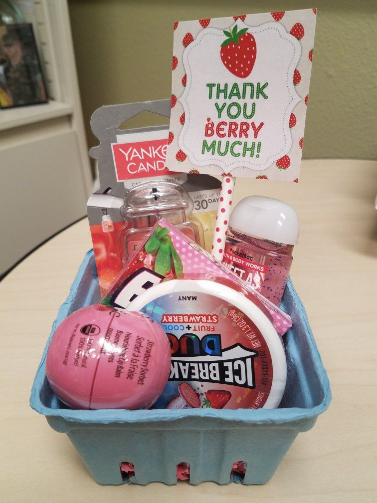 Thank You Teacher Gift Ideas
 Thank You t for employee staff teacher Thank you Berry