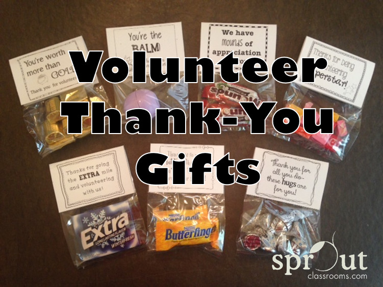 Thank You Token Gift Ideas
 Volunteer Thank You Gifts Sprout Classrooms