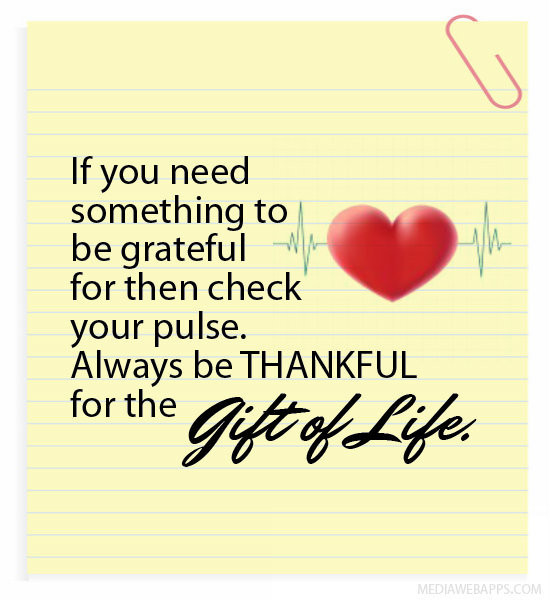 Thankful For Life Quotes
 Thankful Quotes For Life QuotesGram