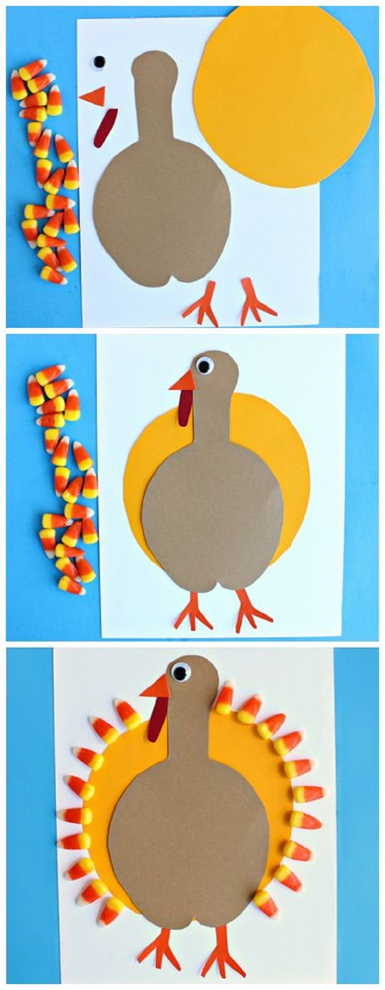 Thanksgiving Art And Craft Ideas For Toddlers
 14 Fun Thanksgiving Arts and Crafts for Kids GleamItUp