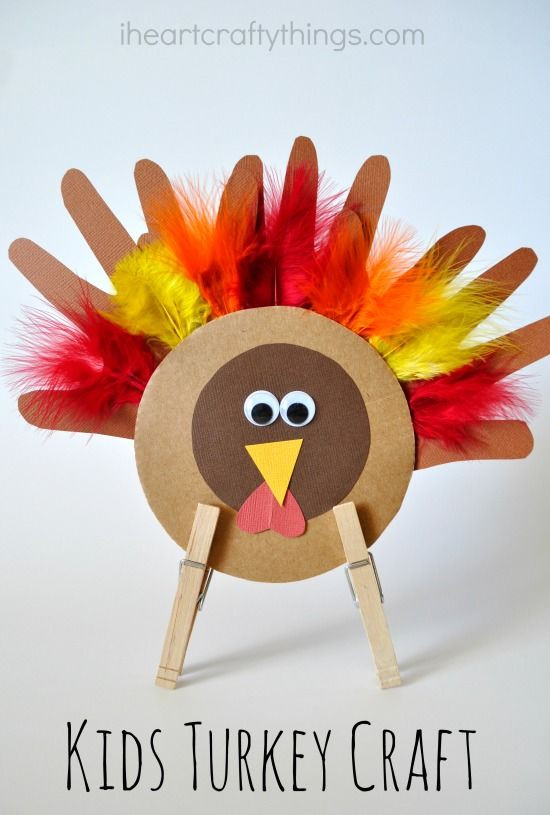 Thanksgiving Art And Craft Ideas For Toddlers
 Thanksgiving Kids Turkey Craft