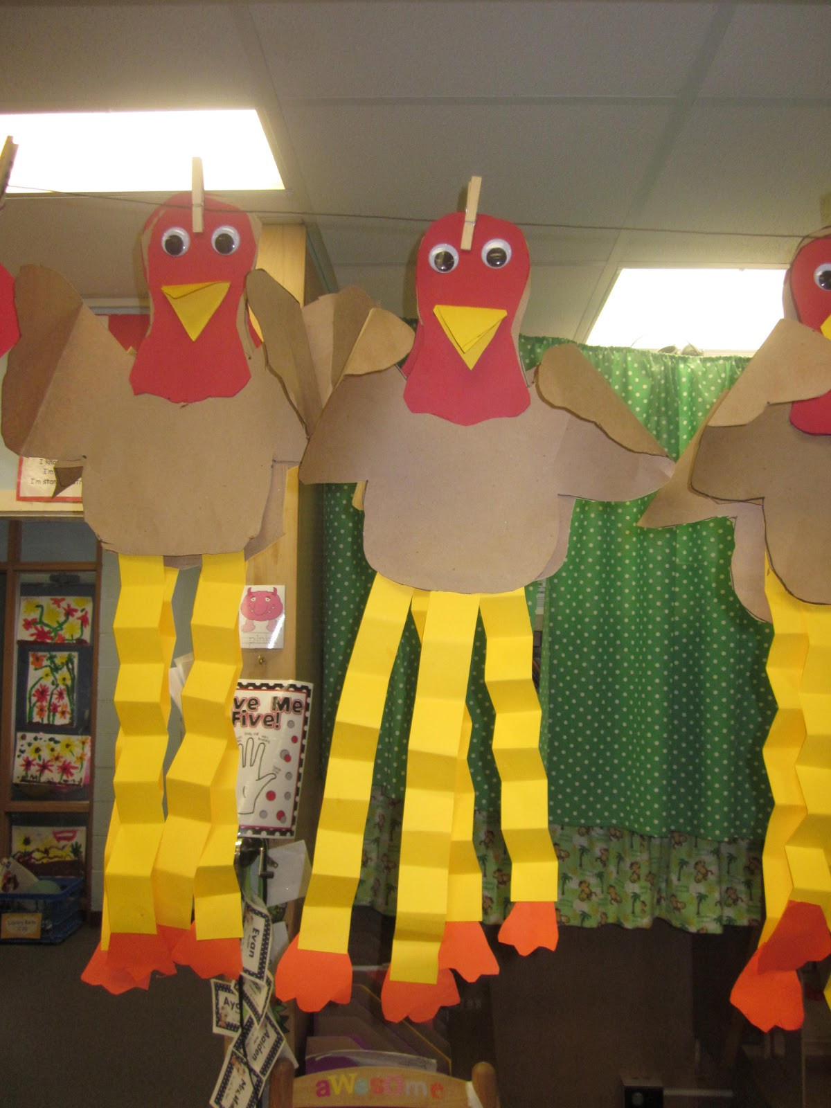 Thanksgiving Art Projects For Preschoolers
 Mrs Miner s Kindergarten Monkey Business Gobble Up This