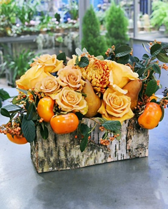 Thanksgiving Flower Arrangements
 42 Amazing Flower Decorations For A Thanksgiving Table