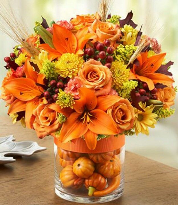 Thanksgiving Flower Arrangements
 Pin by mary richards on Projects to Try