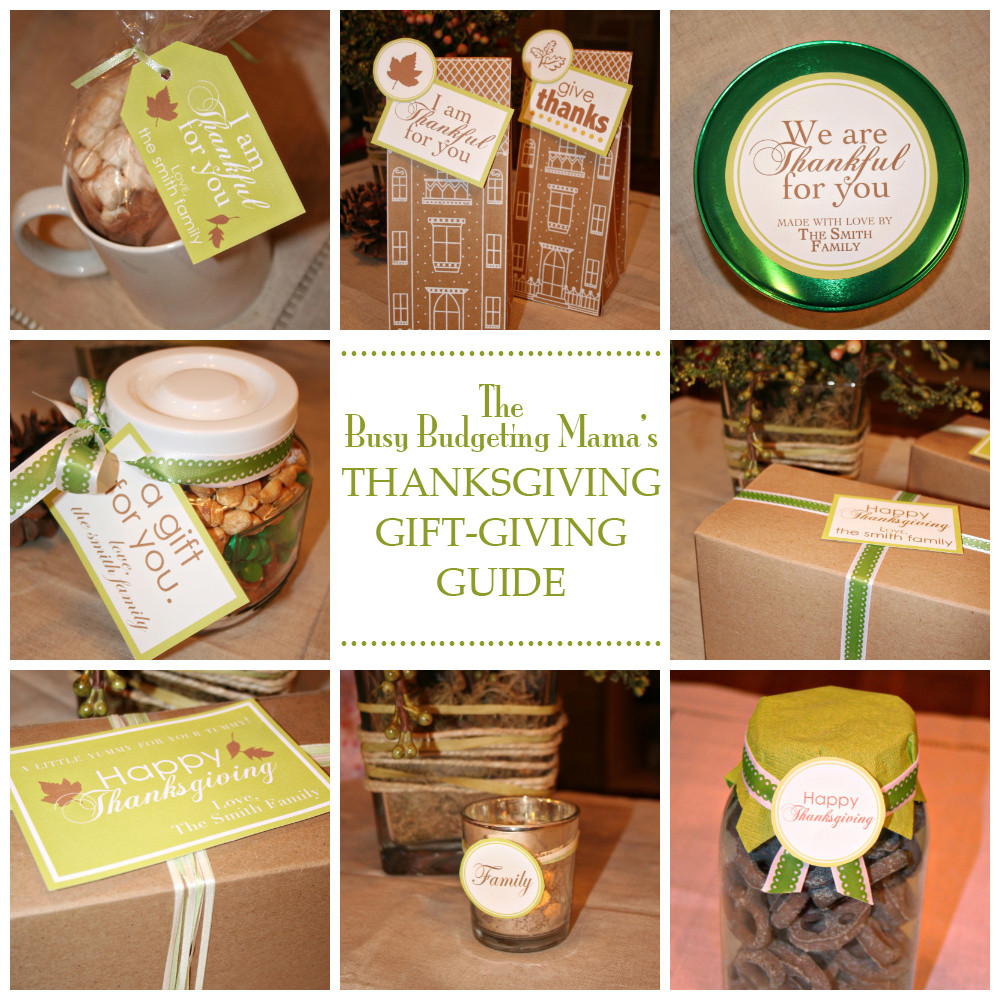 Thanksgiving Gift Ideas For Clients
 Personalized Thanksgiving ‘Gift Giving’ Printables