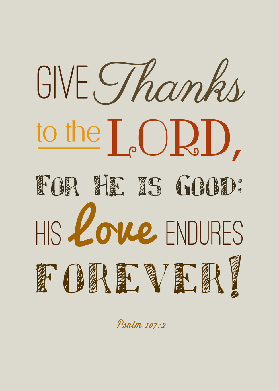 Thanksgiving Quotes Bible
 Printable Bible Verses And Quotes QuotesGram