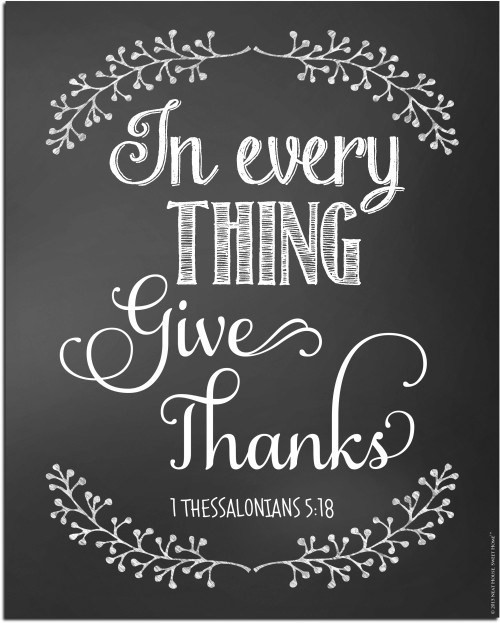 Thanksgiving Quotes Chalkboard
 Thankful in Every Season