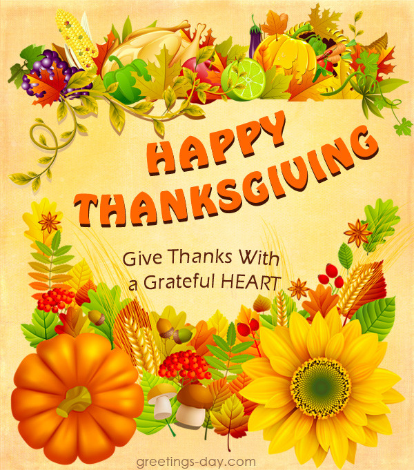 Thanksgiving Quotes For Clients
 Free Thanksgiving Greeting Cards Messages & Wishes