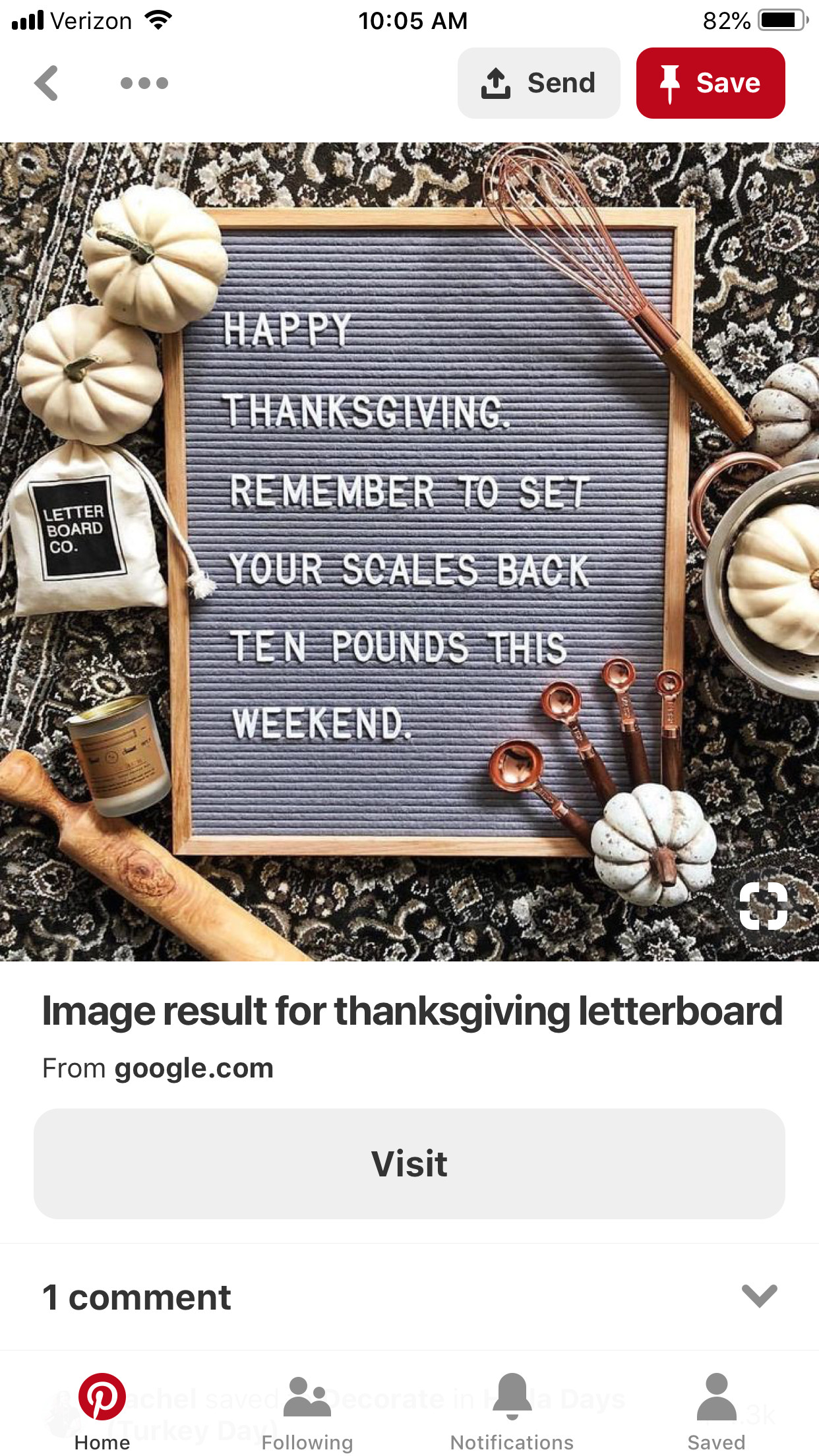 Thanksgiving Quotes Letter Board
 Thanksgiving