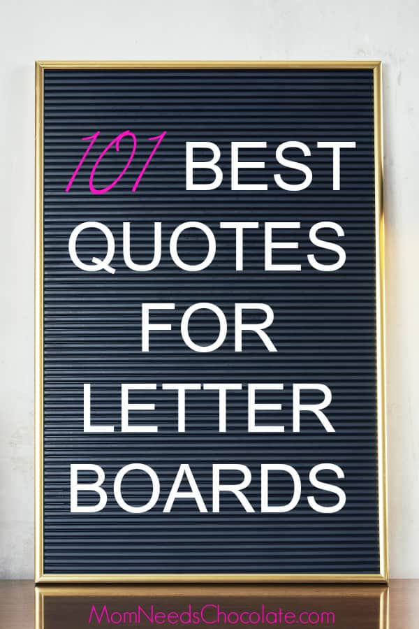 Thanksgiving Quotes Letter Board
 101 Best Letter Boards Sayings Mom Needs Chocolate