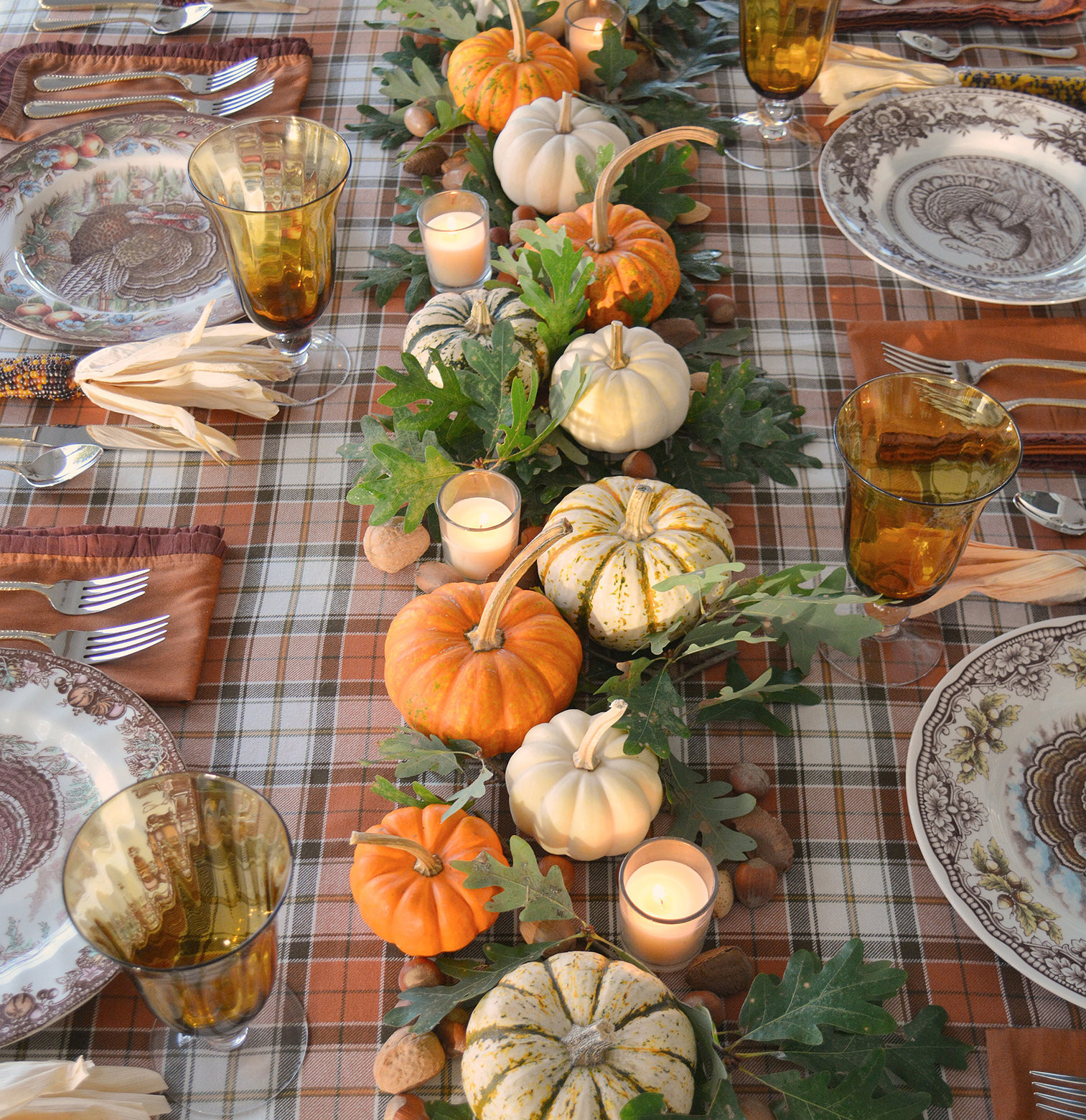 Thanksgiving Table Decorations
 34 Stunning Thanksgiving Table Decor Ideas for 2019