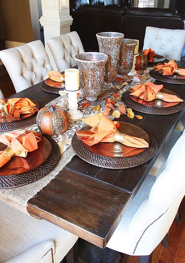 Thanksgiving Table Decorations
 47 Fabulous DIY ideas for Thanksgiving table decor